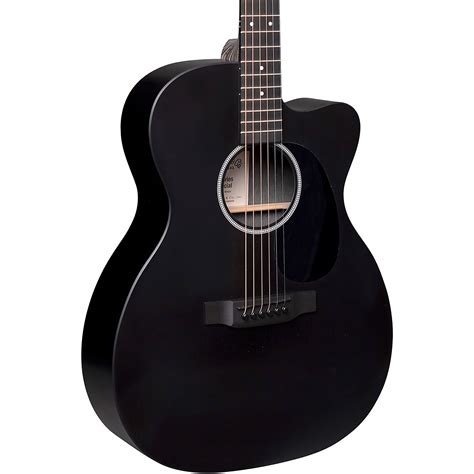 Martin Special X Style 000 Cutaway Acoustic Electric Guitar Black
