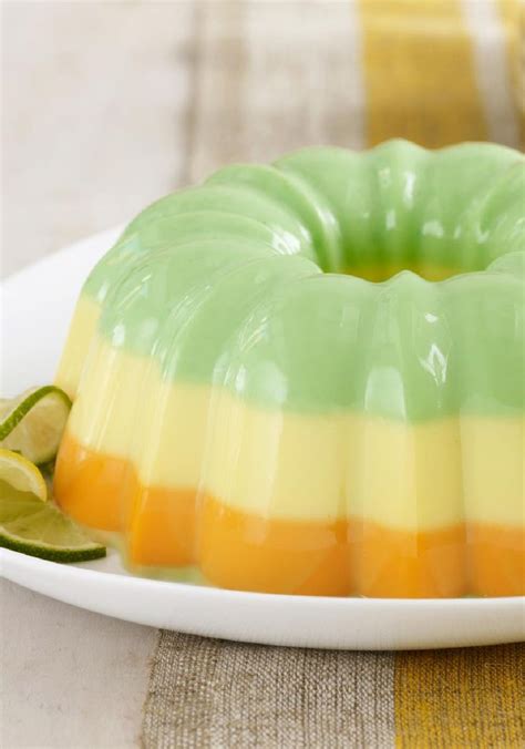 Me and karina, my oldest daughter love fish, but my. Creamy Triple-Citrus Gelatin Dessert — You can mix and ...