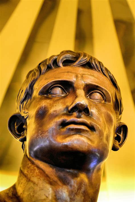 Julius Caesar Sculpture Head From Faces On The Strip At Las Vegas Nevada Encircle Photos