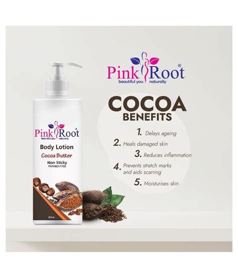 Pink Root Aloe Vera Cleansing Milk With Cocoa Butter Body Foot Lotion