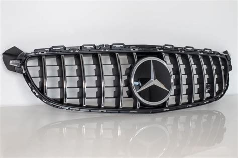 Mercedes Benz C43 W205 Carbon Fiber Panamericana Gt Front Grill 2019