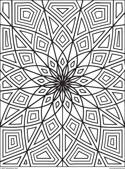 Hard Designs Coloring Pages At Getdrawings Free Download