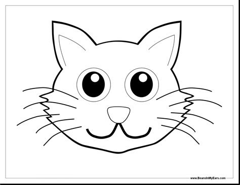 See more ideas about cat drawing, cat art, animal drawings. Simple Cat Face Sketch at PaintingValley.com | Explore ...