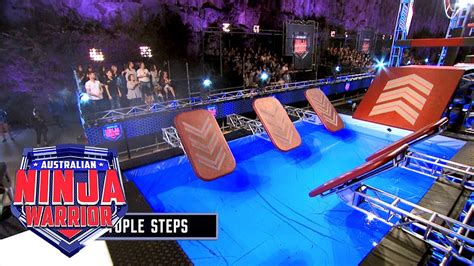 Quintuple Steps Australian Ninja Warrior 2018 Youtube