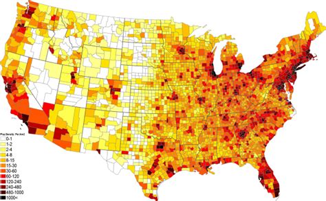 78population Density Administrative Boundaries Map Of Usa 5