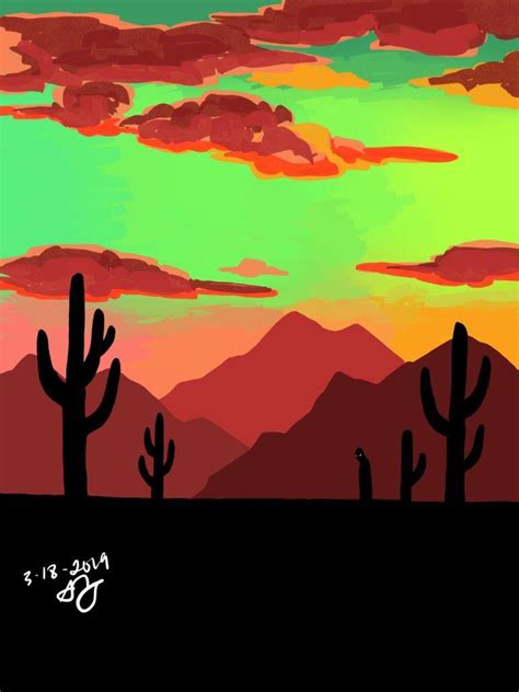 A sunset silhouette always makes for a colorful drawing, but if you add in a few halloweenish elements, then you get a fun seasonal project as well. 30+ Easy Sunset Drawing Tutorials - How to Draw a Sunset? | HARUNMUDAK