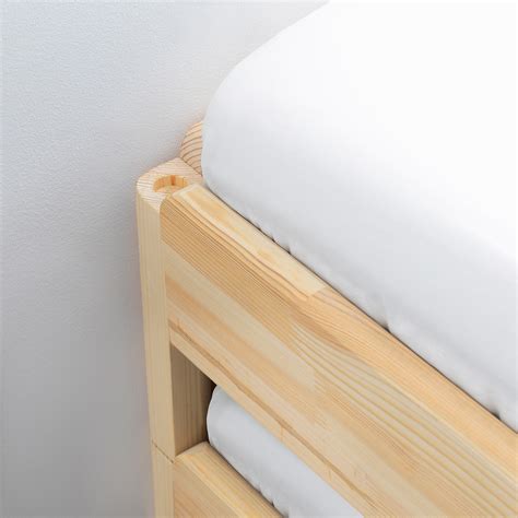 UtÅker Stackable Bed With 2 Mattresses Pine Minnesund Twin Ikea
