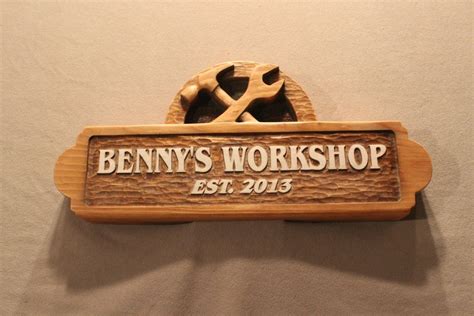 Hand Made Carved Wooden Signs Custom Wood Signs Shop Signs