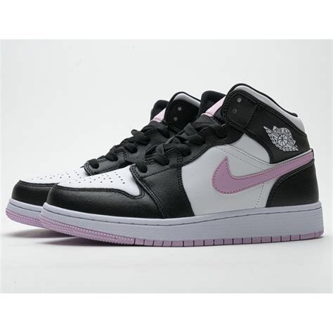 Nike Air Jordan 1 Mid Gs Arctic Pink 555112 103