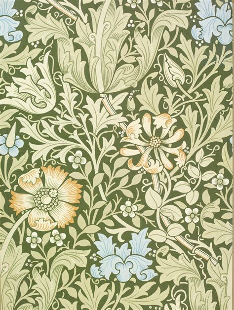 History Of William Morris Designer Wallcoverings And Fabrics