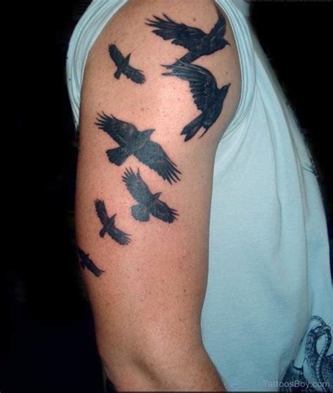 Flying Crows Tattoo Tattoo Designs Tattoo Pictures