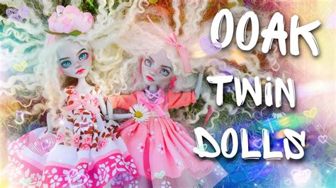 Diy Ooak Twin Sisters How To Make Ooak Custom Repaint Youtube