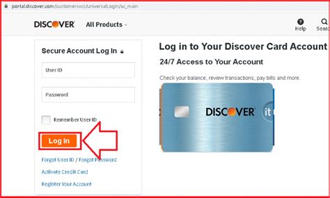Discover Student Credit Card Login Activate Card Reset Password