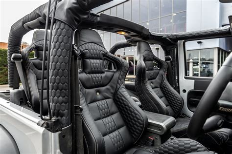 Jeep Wrangler 2 Door Leather Interior Chelsea Truck Co Project Kahn