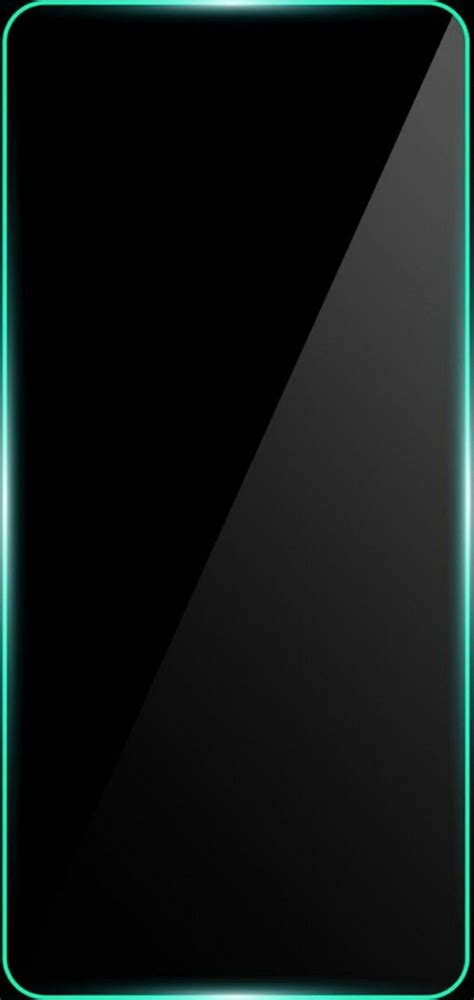 Green And Black Border Line 1080x2280 Galaxy Phone