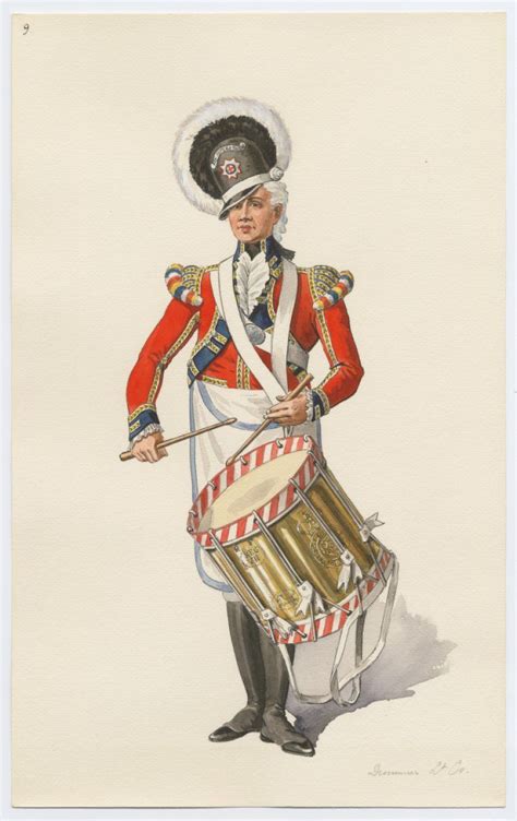 British 7th Regiment Of Foot Light Company Drummer By Lrousselot