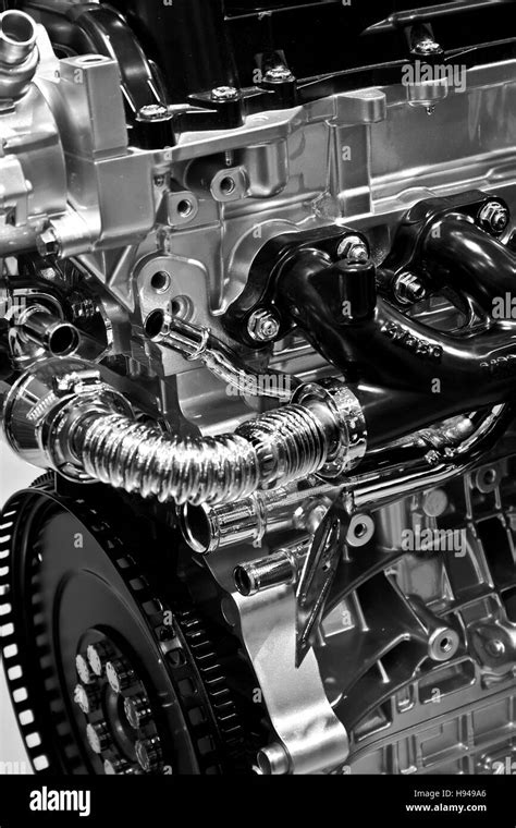 Detail Of A Car Engine Stock Photo Alamy