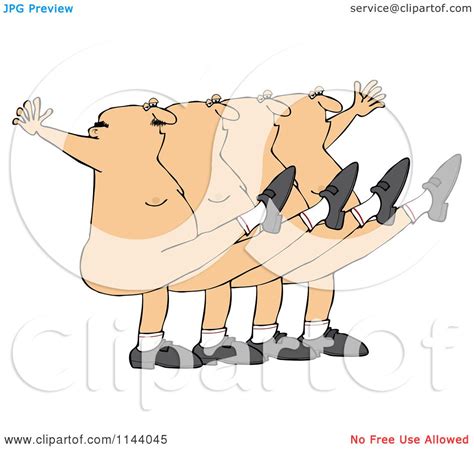 Royalty Free Rf Clipart Illustration Of A Group Of Black White The