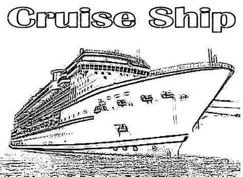 Select from 35919 printable coloring pages of cartoons, animals, nature, bible and many more. Cruise Ship | NetArt