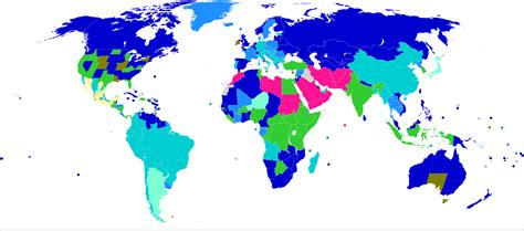 Ages Of Consent Around The World By Country