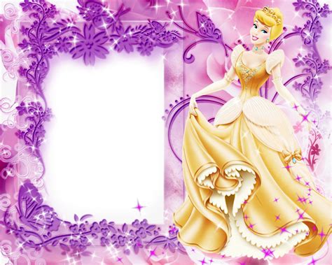 Disney Princess All Together And Alone Free Printable Photo Frames