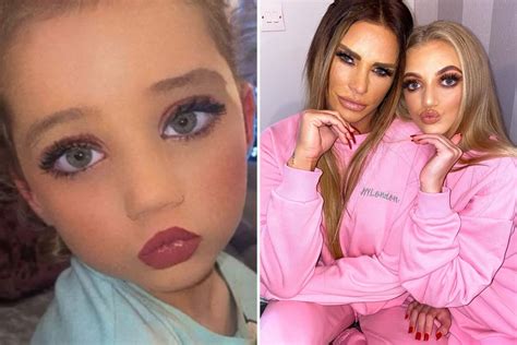 Katie Price Shares New Photo Of Daughter Bunny 6 In Make Up After Row