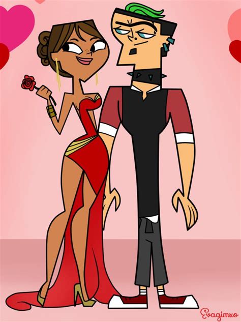 duncney ~ valentines dance by evaheartsyou on deviantart in 2023 total drama island total