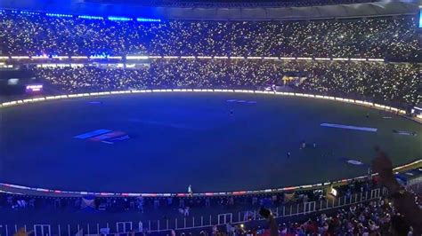 tata ipl grand opening ceremony narendra modi stadium lighting show youtube