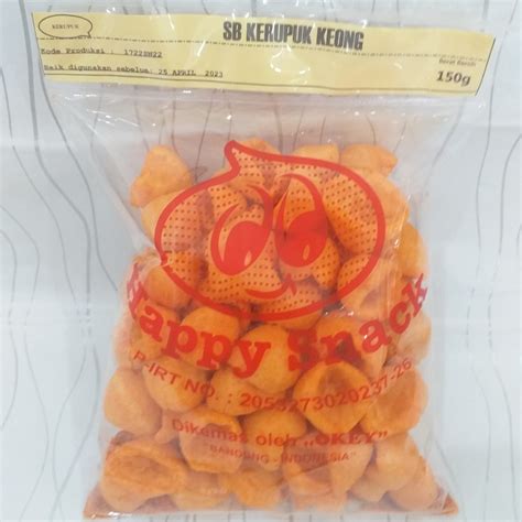 Jual Cemilan Snack Makanan Ringan Kerupuk Keong Gurih Kriuk Sb Shopee Indonesia