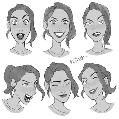 Facial Expressions Miacat Miacat On Artstation At Https