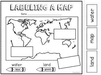 2nd grade lesson plans, activities and worksheets for social studies. Maps and Globes by Latoya Reed | Teachers Pay Teachers