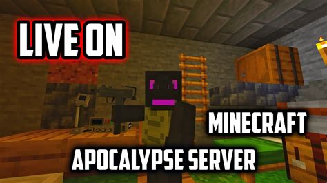 Live Minecraft Servidor De Apocalypse Zumbi Apocalypse Server
