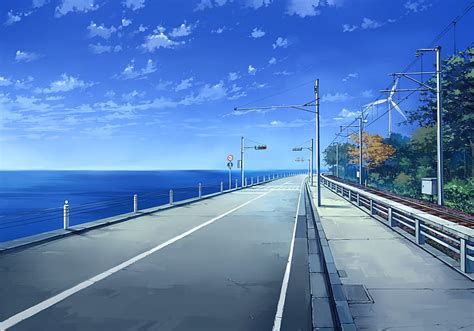 2266x1488px Free Download Hd Wallpaper Illustration Of Road City