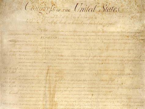 Constitution Of The United States Of America Definition Summary