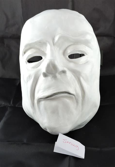 Smug Emotion Mask Performance Masks For Theatres And Plays Etsy