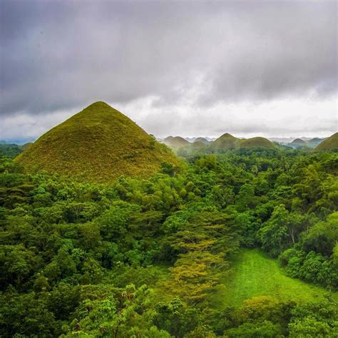 The Chocolate Hills In Bohol Philippines Travel Instagram Amazing