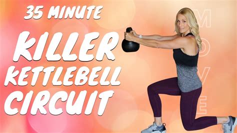 35 Minute Compound Kettlebell Workout Sweaty Circuit Tracy Steen