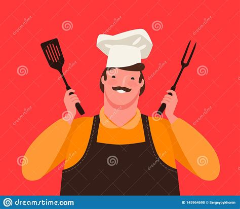 Además, disponemos de barbacoas de mesa y placas de cocina portátiles. Herramientas De La Cocina De La Tenencia Del Cocinero Para ...