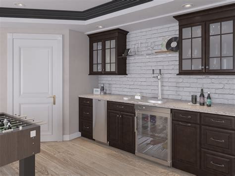 Shop for file cabinets pre assembled online at target. Regency Espresso Pre-Assembled Kitchen Cabinets - The RTA ...