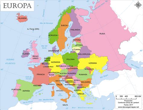 Mapa Pol Tico De Europa Mapa Politico De Europa Mapa De Europa Mapa