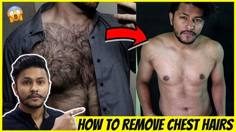 How To Remove Chest Hairs Basic Tips For Removing Full Body Hairs Men