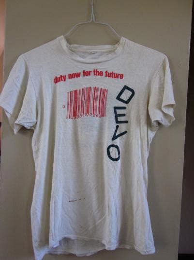 Vintage Devo Duty Now For The Future T Shirt Defunkd