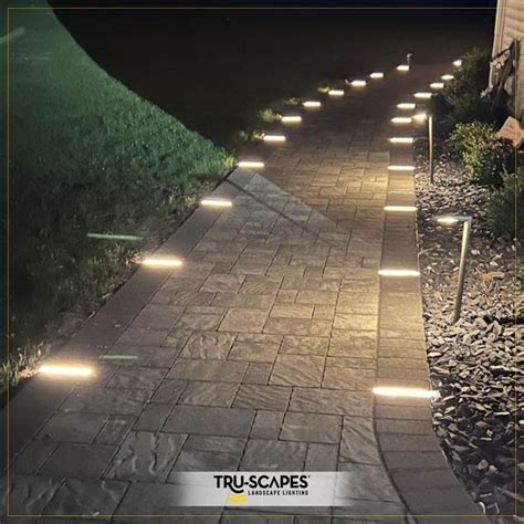 Let Tru Scapes Light Your Way Home This Weekend With Our Paver Lights