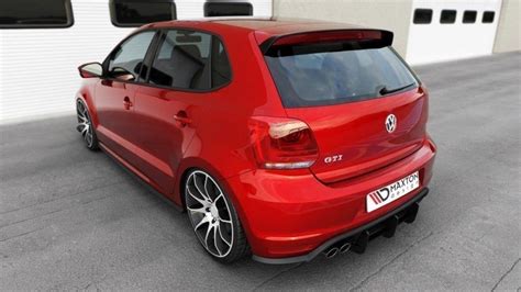 Rear Diffuser Vw Polo Mk5 Gti Facelift Our Offer Volkswagen Polo