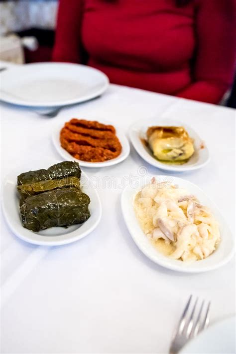 Turkish Appetizers Stock Photo Image Of Restaurant Roll