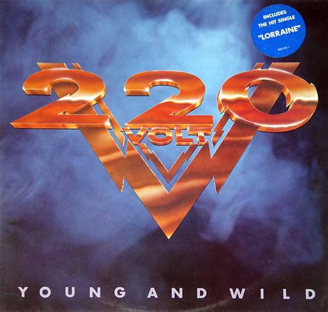 220 Volt Young And Wild Heavy Metal Album Cover Gallery And 12 Vinyl Lp