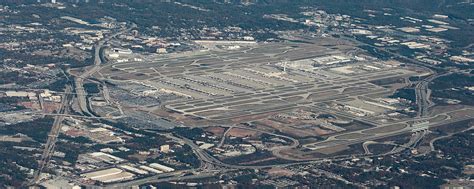Aerial View Of Hartsfield‚Äìjackson Atlanta International Airport