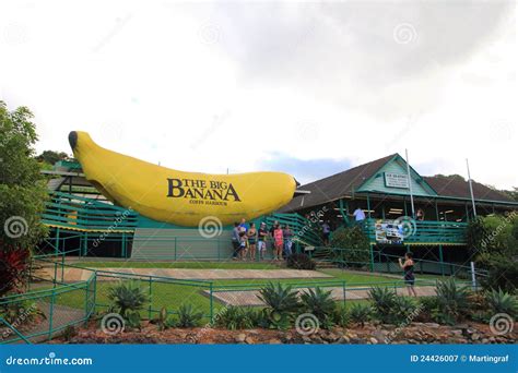 The Big Banana At Coffs Harbour Nsw Australia Editorial Image