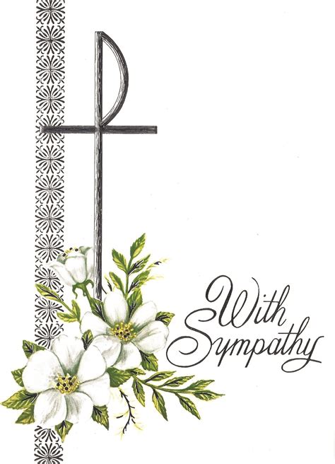 Free Printable Religious Sympathy Cards Printable Templates