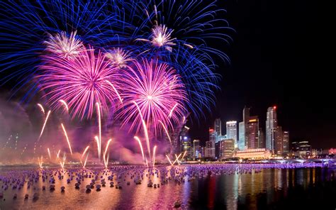 Fireworks On New Years Eve Singapore